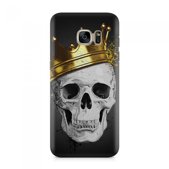 UTGATT5 - Skal till Samsung Galaxy S7 Edge - Royal Skull