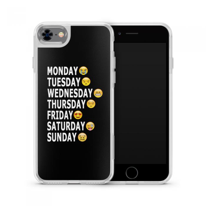 UTGATT5 - Fashion mobilskal till Apple iPhone 8 - Emoji Week