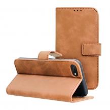 Forcell - Forcell iPhone 7/8/SE (2020/2022) Plånboksfodral Tender - Brun