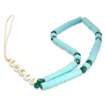 Guess - Guess Telefonrem Heishi Beads - Blå