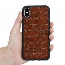 CoveredGear - Boom Croco skal till iPhone X/XS - Brun