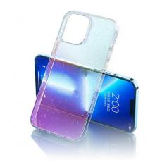 Kingxbar - Kingxbar iPhone 13 Skal Elegant Glitter Series - Rosa Transparent