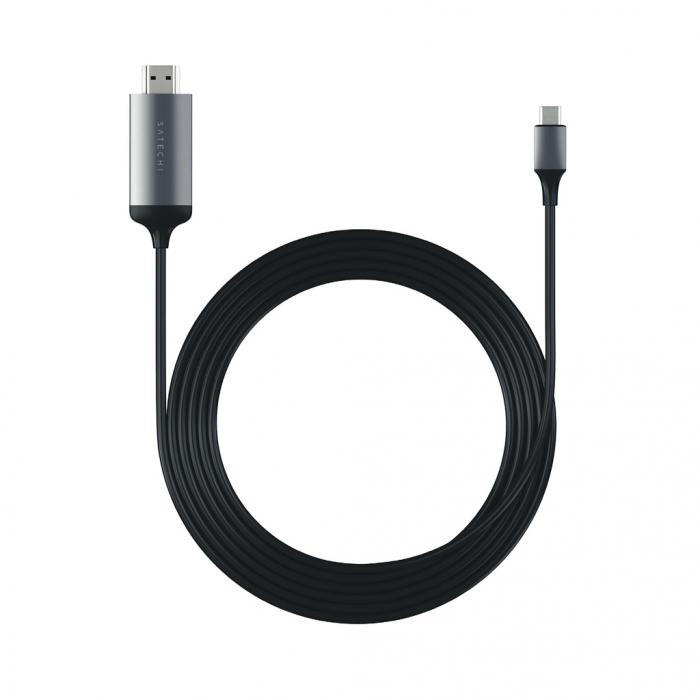 UTGATT1 - Satechi USB-C (60 Hz) till HDMI (4K) Kabel - Silver