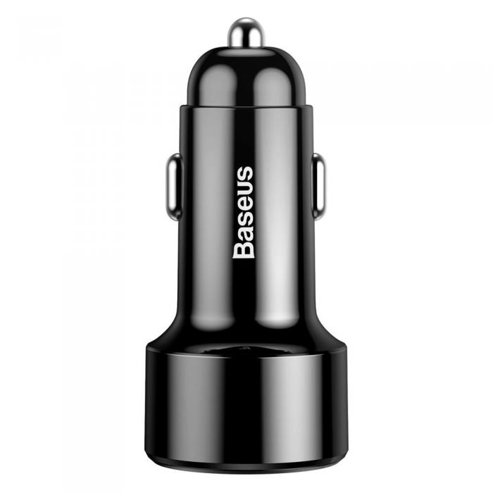 BASEUS - Baseus Magic Series PPS Billaddare 3.0/USB-C PD 45W Svart
