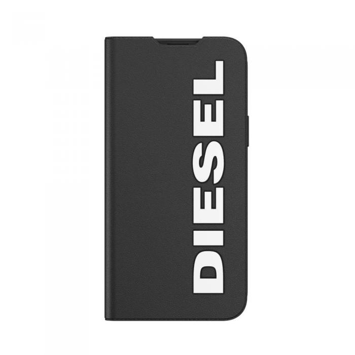 UTGATT5 - Diesel Core Plnboksfodral till iPhone 13 Pro Max Svart/Vit