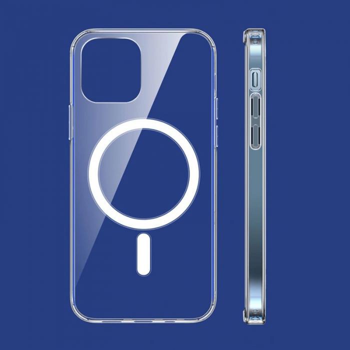 UTGATT5 - WK Design MagSafe Skal iPhone 12 Mini - Clear