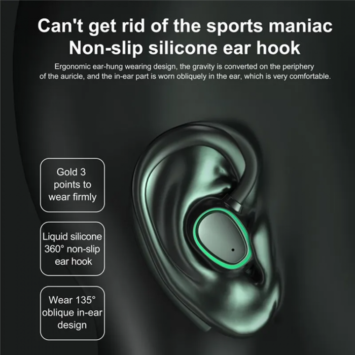 A-One Brand - i22 Ear-Hook Hrlurar Bluetooth TWS Sports Trdls