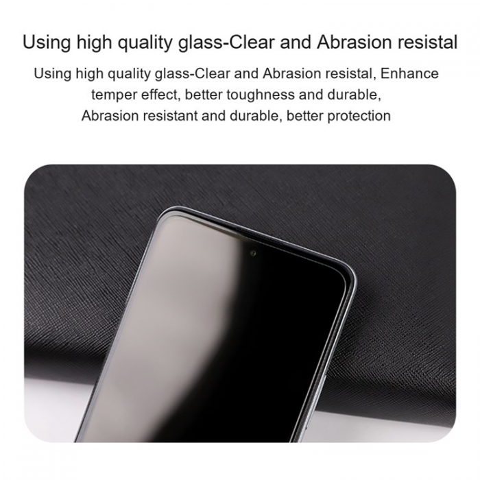 A-One Brand - [1-Pack] Xiaomi Redmi 9A/9AT Hrdat Glas Skrmskydd - Clear