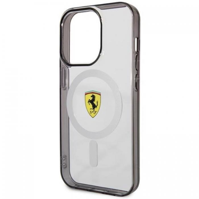 Ferrari - Ferrari iPhone 14 Pro Max Mobilskal Magsafe Outline - Transparent