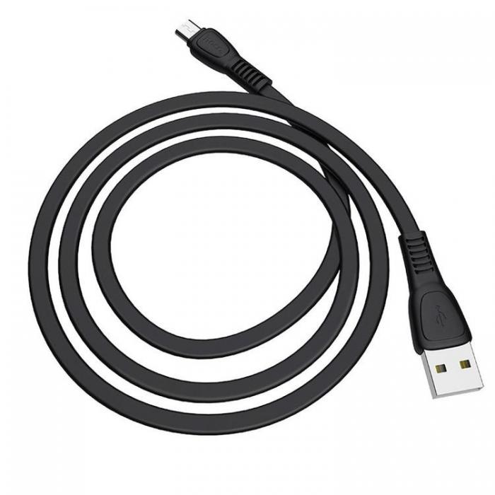 UTGATT1 - Hoco Noah Micro USB Kabel 1m - Svart