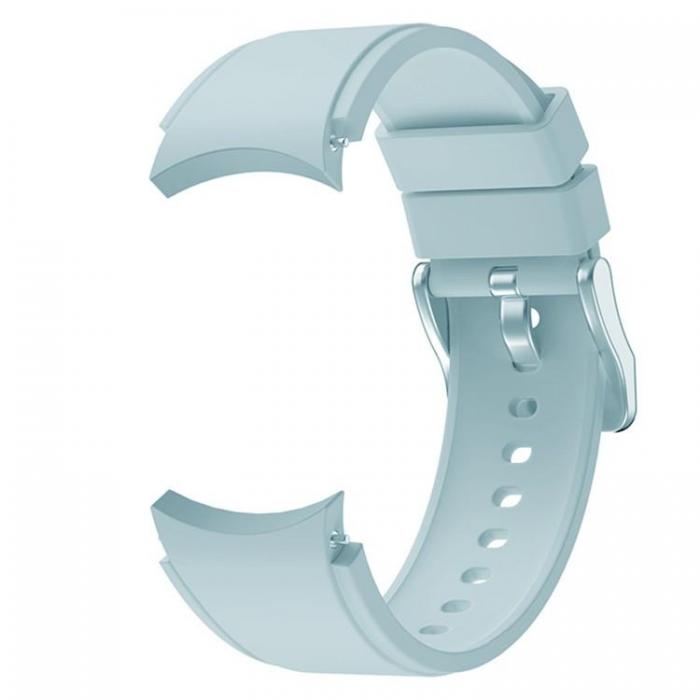 A-One Brand - Galaxy Watch 6 (44mm) Armband Silikon - Ljusbl