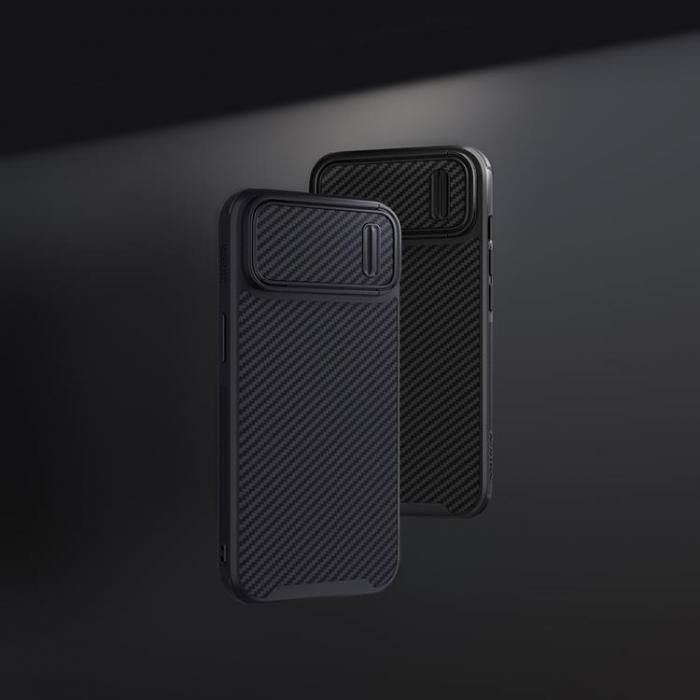 Nillkin - Nillkin iPhone 14 Pro Max Skal Synthetic Fiber S - Svart