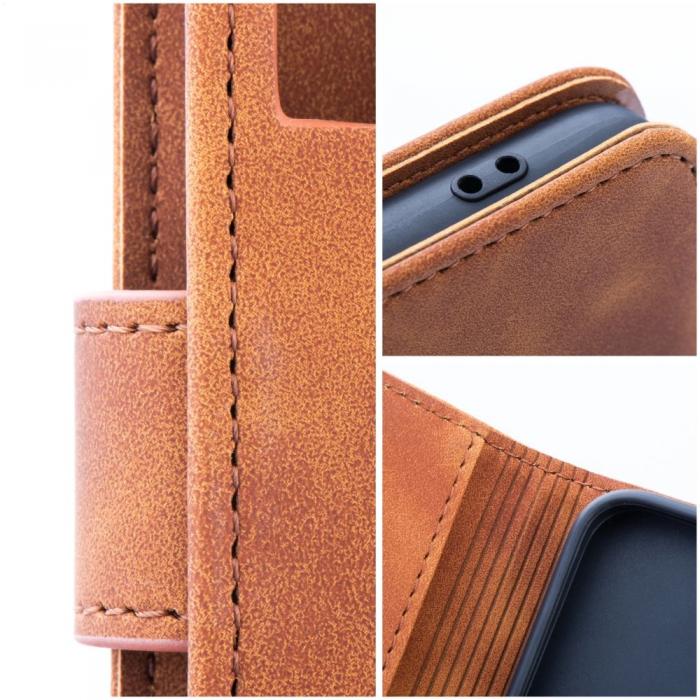 A-One Brand - iPhone 15 Plus Plnboksfodral Kabura Tender - Brun