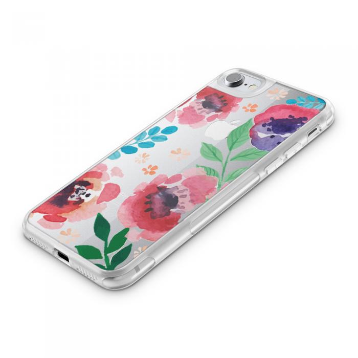 UTGATT5 - Fashion mobilskal till Apple iPhone 7 - Flower art