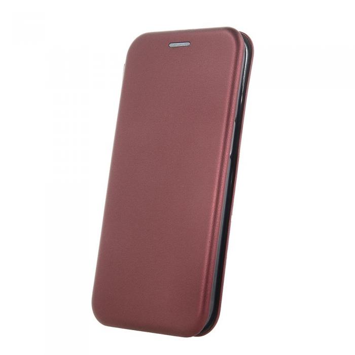 OEM - Smart Diva fodral fr Samsung Galaxy S24 burgundy