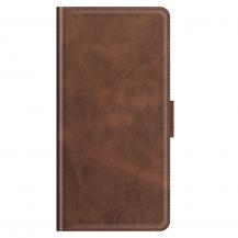A-One Brand - Flip Folio Plånboksfodral till Samsung Galaxy A03s - Coffee