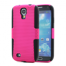 A-One Brand - Mesh Combo Skal till Samsung Galaxy S4 i9500 (Magenta)