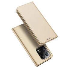 Dux Ducis - Dux Ducis Xiaomi 13 Pro Plånboksfodral Skin Series - Guld