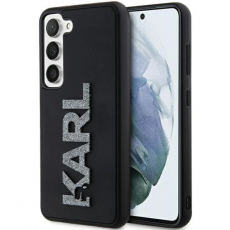 KARL LAGERFELD - Karl Lagerfeld Galaxy S23 Plus Mobilskal 3D Rubber Glitter Logo