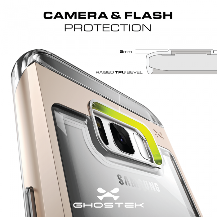 Ghostek - Ghostek Cloak 2 Skal till Samsung Galaxy S8 Plus - Svart