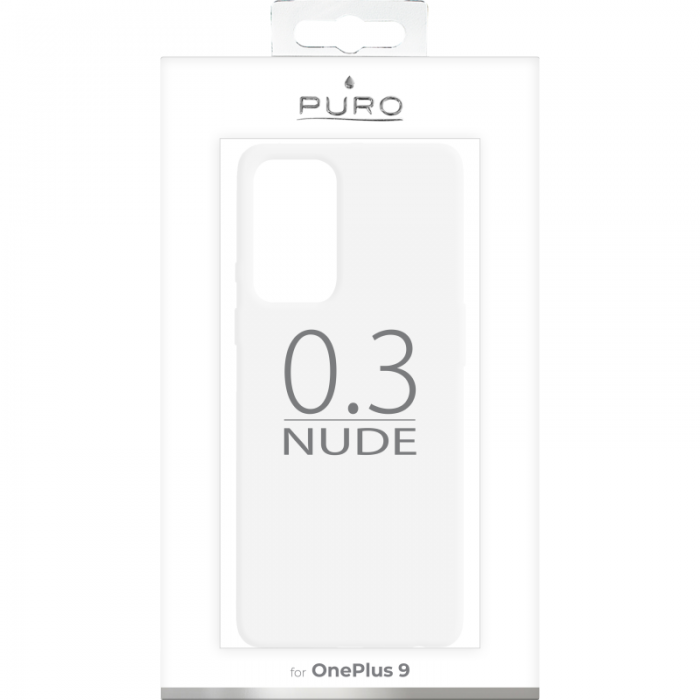 UTGATT1 - Puro - Nude Mobilskal OnePlus 9 - Transparent