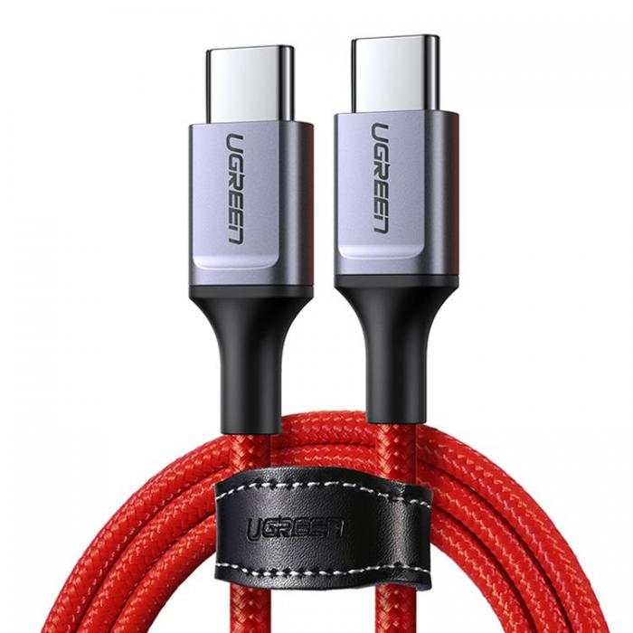Ugreen - Ugreen USB-C/USB-C 2.0 US294 3A Kabel 1m - Rd
