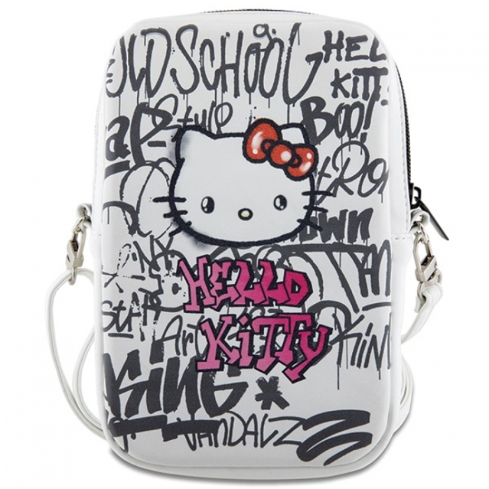 Hello Kitty - Hello Kitty Vska Graffiti Kitty Head - Vit