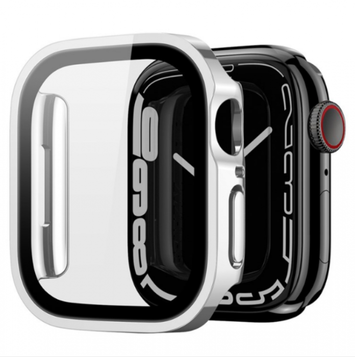 Dux Ducis - DUX DUCIS Apple Watch 4/5/6/SE (40mm) Skal Electroplated PC - Silver