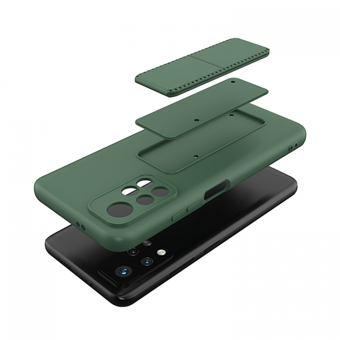 Wozinsky - Wozinsky Xiaomi Redmi Note 11/11S Mobilskal Kickstand - Svart