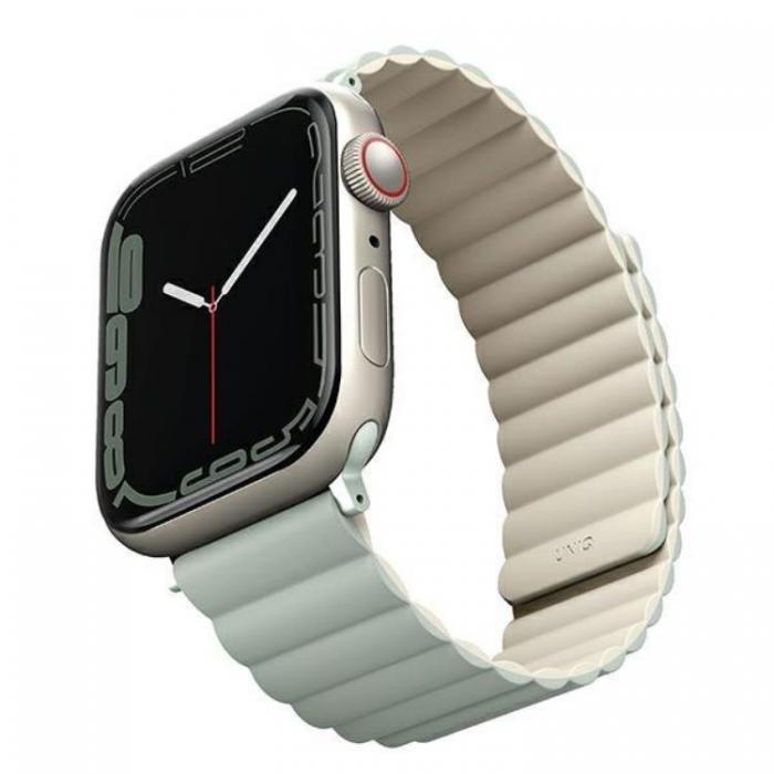UNIQ - Uniq Apple Watch 4/5/6/7/8/SE/SE2/Ultra (45/44/42mm) Armband Magnetic Reversible