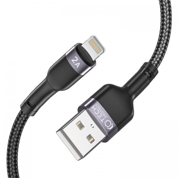 Tech-Protect - Tech-Protect USB-A till Lightning kabel 0.25m Ultraboost