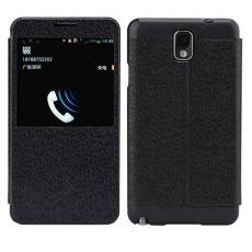 ROCK - Rock Excel Window Cover Fodral till Samsung Galaxy Note 3 (Svart)