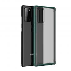 A-One Brand - Armor Series Matte PC + TPU Hybrid Skal Till Galaxy Note 20 - Grön