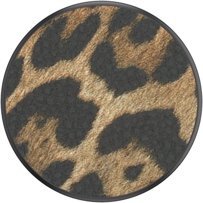 UTGATT4 - POPSOCKETS Vegan Leather Leopard Avtagbart Grip
