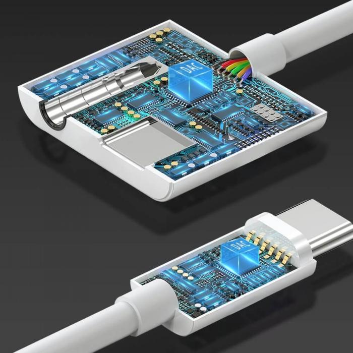 UTGATT1 - Joyroom USB-C - USB Type C/3,5 mm mini jack adapter V