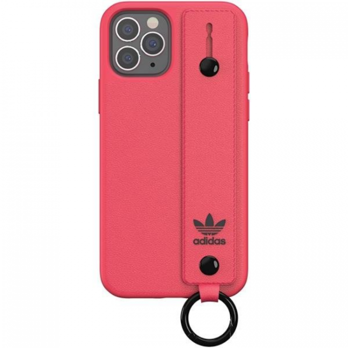 Adidas - Adidas iPhone 12/12 Pro Mobilskal OR Hand Strap - Rosa