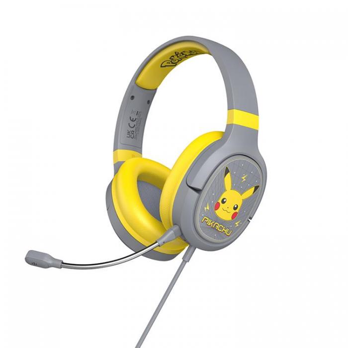 UTGATT1 - POKEMON Pikachu Gaming-Headset, Over Ear, Bom-mikrofon - Gr
