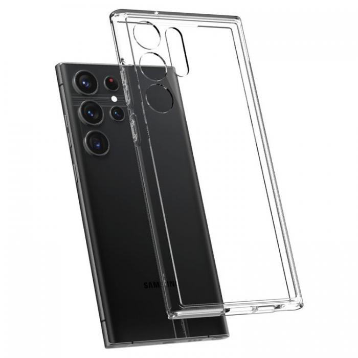 Spigen - Spigen Galaxy S23 Ultra Crystal Ultra Hybrid - Transparent