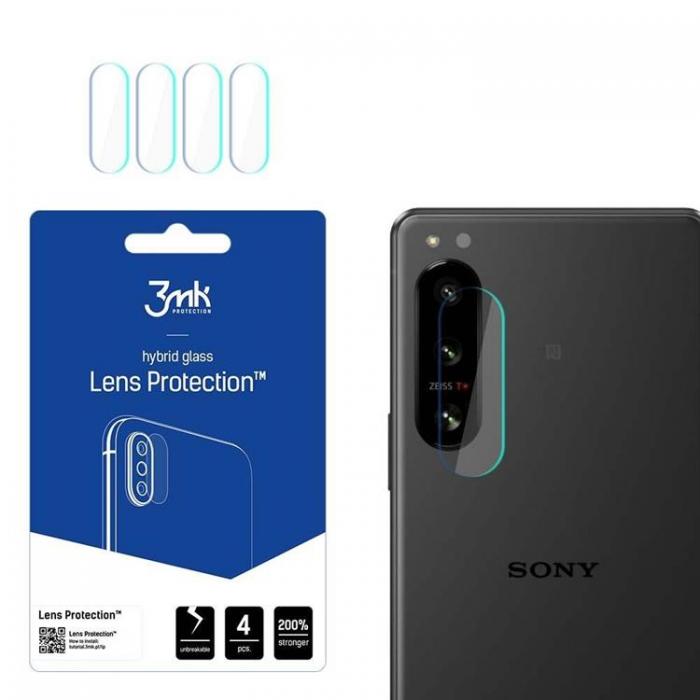 3MK - 3MK Sony Xperia 5 IV Kameralinsskydd i Hrdat glas