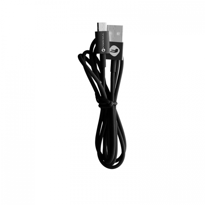 Forcell - Forcell USB Till Micro USB Kabel (1m) - Svart