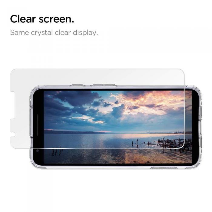 UTGATT5 - Spigen Hrdat Glas Tr Slim 2-Pack Google Pixel 3A XL