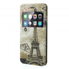 A-One Brand - MobilFodral med fönster till Apple iPhone 6 / 6S - EiffelTornet