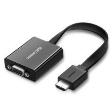 Ugreen - Ugreen HDMI VGA micro USB/audio 3,5 mm mini jack adapter Svart