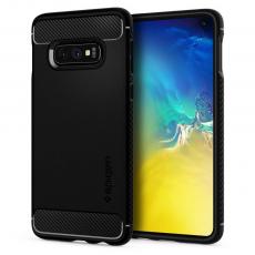 Spigen - SPIGEN Rugged Armor Galaxy S10E Mattsvart