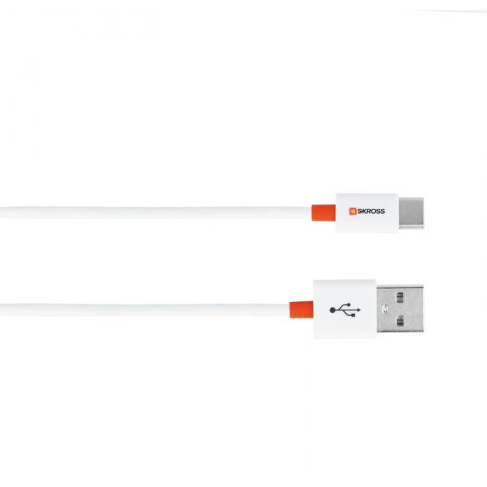 UTGATT1 - SKross Ladd&Synk kabel USB-C 1m - Vit