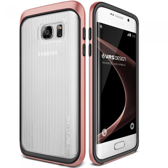 UTGATT5 - Verus Triple Mixx Skal till Samsung Galaxy S7 Edge - Rose Gold