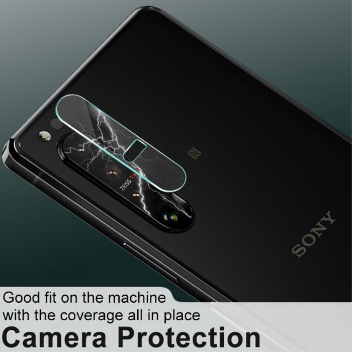 A-One Brand - Sony Xperia 1 III [4-PACK] 2 X Kameralinsskydd Glas + 2 X Hrdat Glas