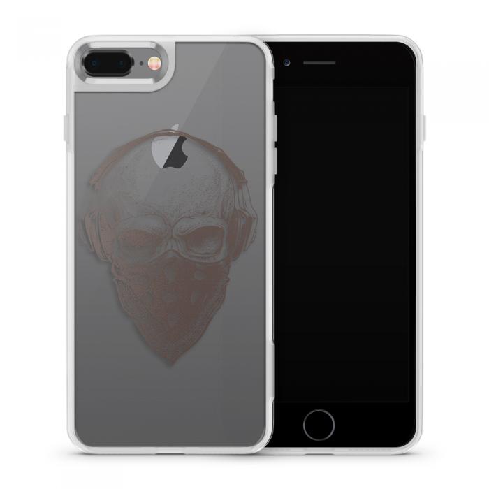 UTGATT5 - Fashion mobilskal till Apple iPhone 8 Plus - Skull in Bandana