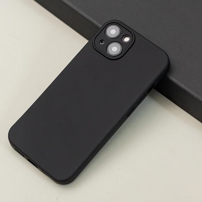 TelForceOne - Silikonfodral iPhone 12 Mini Skyddande Mobilskal Svart
