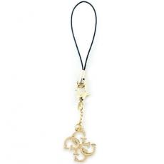 Guess - Guess Mobilrem 4G Glitter Charm - Guld